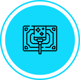 Technician performing hot water extraction deep steam cleaning on carpet to remove embedded dirt and allergens.